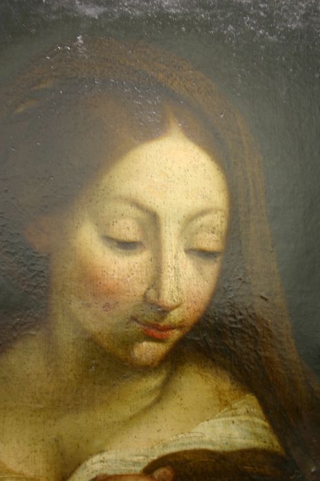 tableau, cadre : Vierge à l'Enfant - © Ministère de la Culture (France), Conservation des antiquités et des objets d’art de Haute-Loire – Tous droits réservés