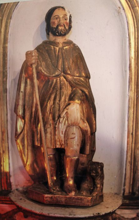 statue (statuette) : Saint Roch