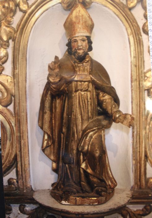 statue (statuette) : Saint évêque