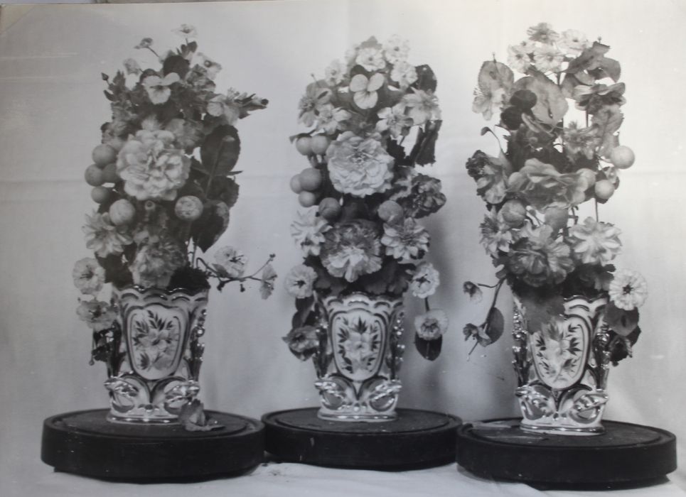 vases-bouquets d'autel - © Ministère de la Culture (France), Conservation des antiquités et des objets d’art de Haute-Loire – Tous droits réservés