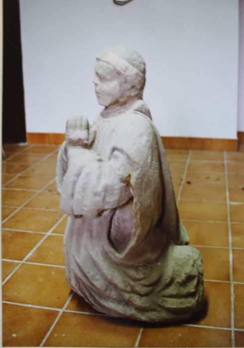 Statue : Moine (Saint Benoît ?)