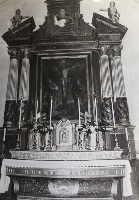 autel (maître-autel) et tabernacle