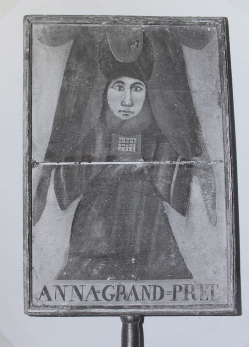 panneau peint : Anne Grand Prêtre