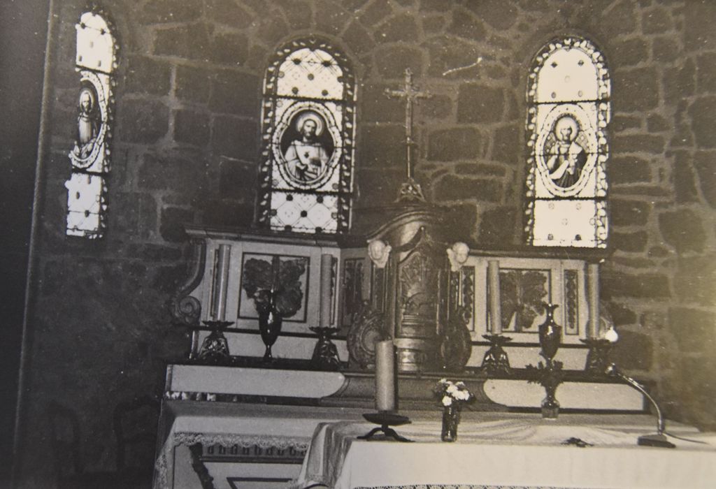 autel (maître-autel), vue partielle