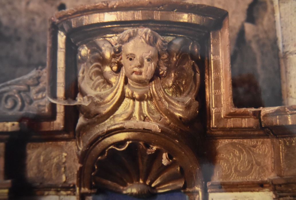 tabernacle, détail - © Ministère de la Culture (France), Conservation des antiquités et des objets d’art de Haute-Loire – Tous droits réservés 