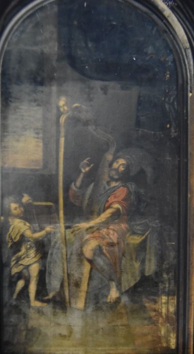 tableau : David jouant de la harpe - © Ministère de la Culture (France), Conservation des antiquités et des objets d’art de Haute-Loire – Tous droits réservés 