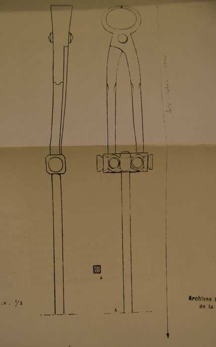 Instruments de la Passion : Tenaille