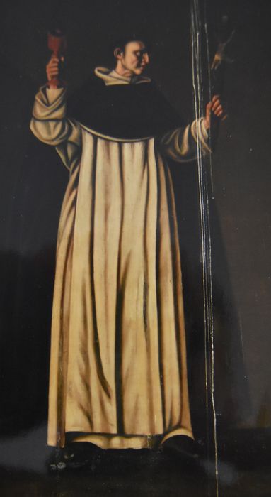 tableau : Saint Louis Bertrand - © Ministère de la Culture (France), Conservation des antiquités et des objets d’art de Haute-Loire – Tous droits réservés 