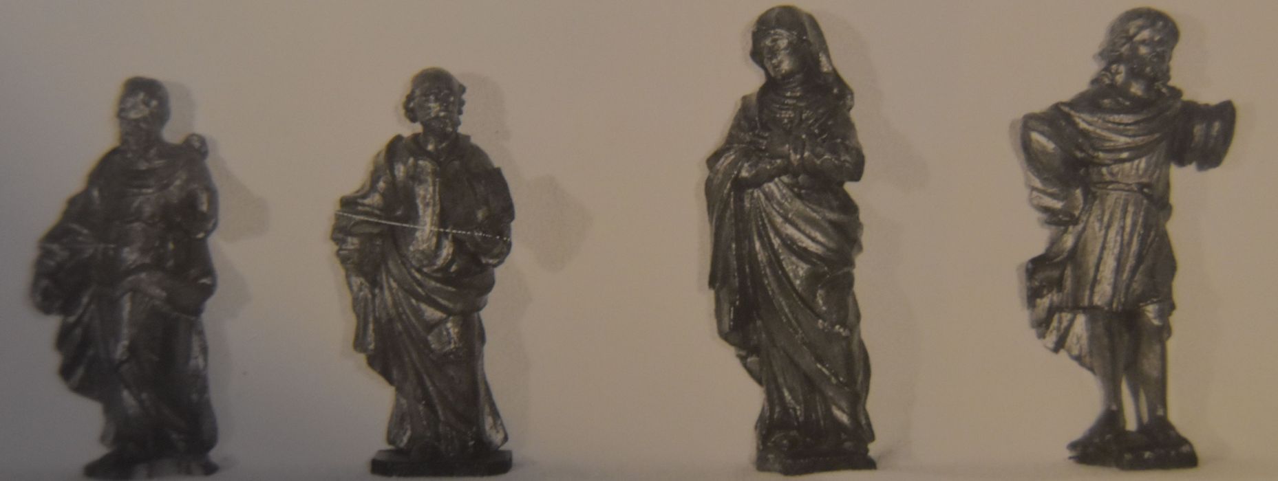 statues (statuettes) : Vierge, Évangélistes