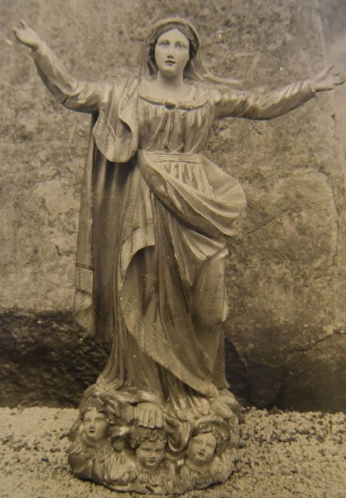 statue : Assomption de la Vierge (l')