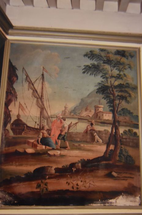 toile peinte n°1 (décor mural)