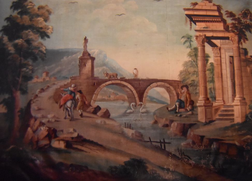 toile peinte n°3 (décor mural)