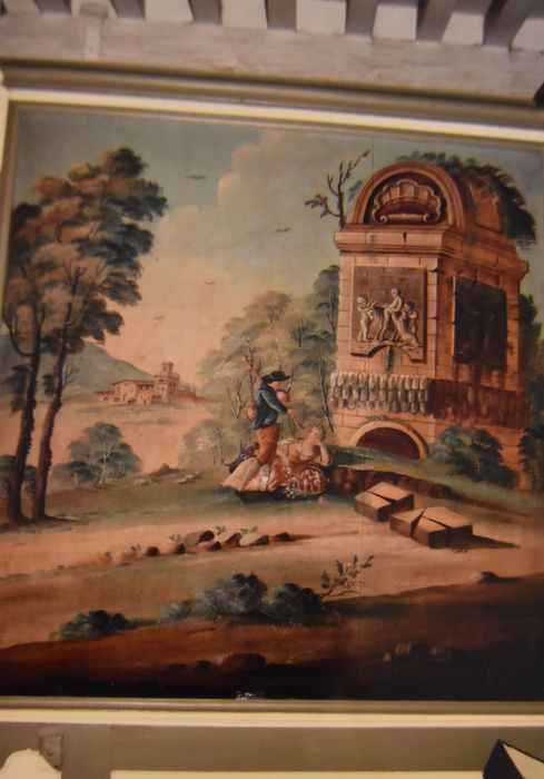 toile peinte n°4 (décor mural)