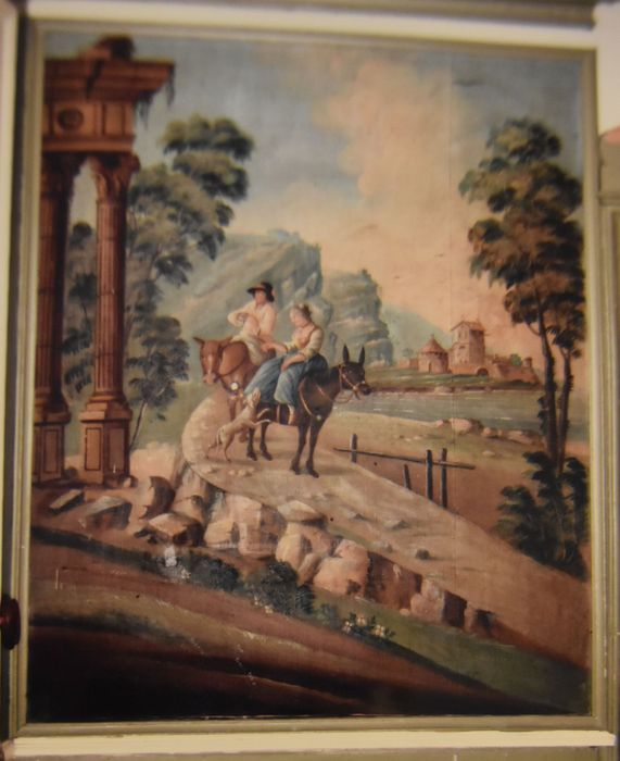 toile peinte n°5 (décor mural)