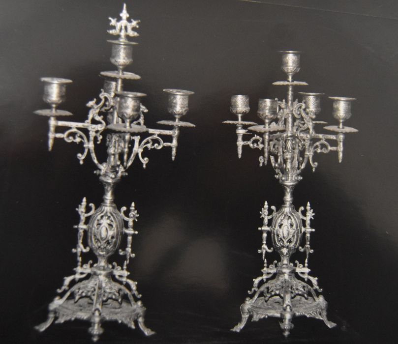 chandeliers - © Ministère de la Culture (France), Conservation des antiquités et des objets d’art de Haute-Loire – Tous droits réservés