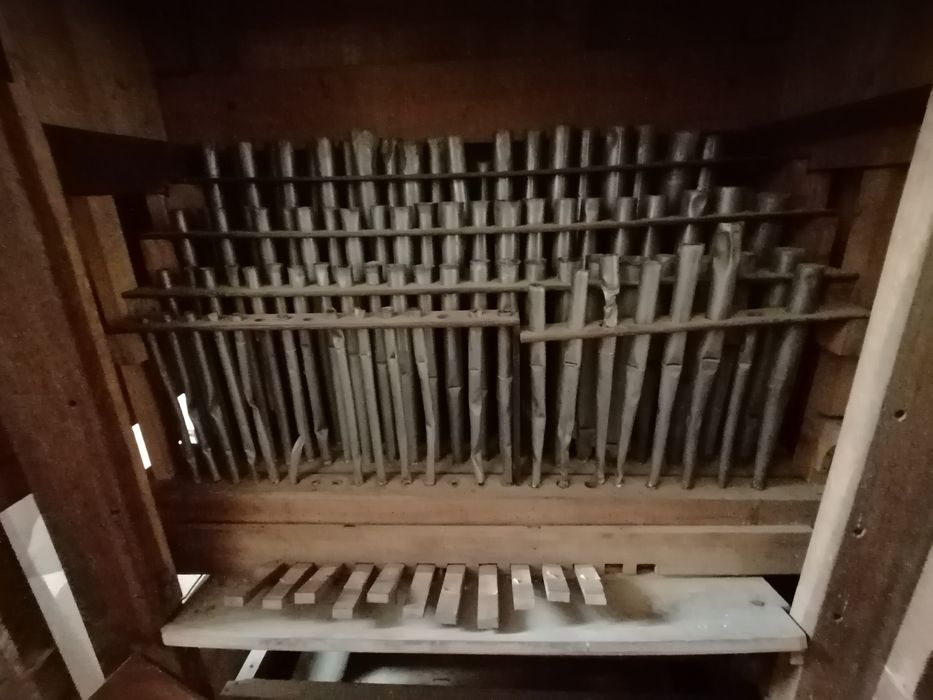 orgue à cylindres, vue partielle