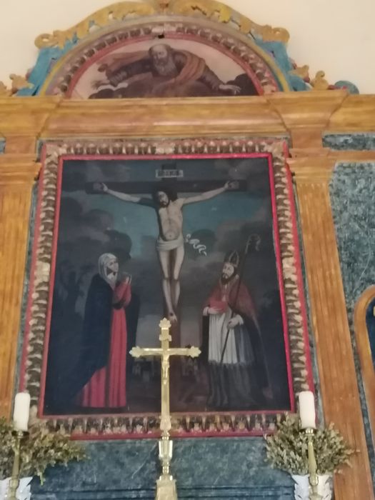 tableau du maître-autel : Crucifixion (la)