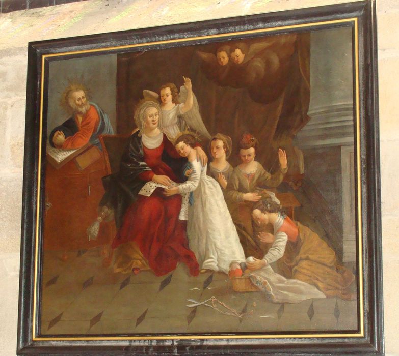 Tableau : Education de la Vierge