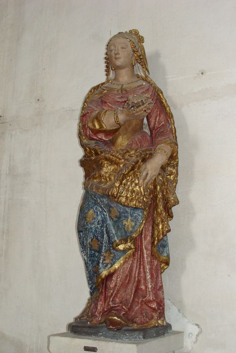 statue : sainte Elisabeth de Hongrie