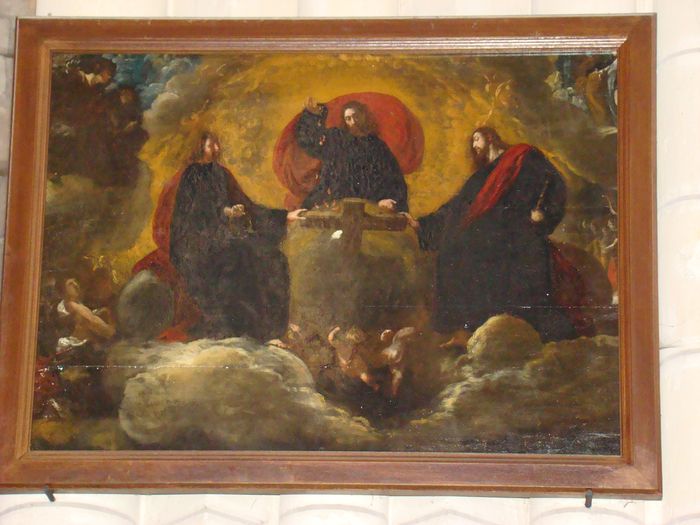 tableau : la Trinité - © Ministère de la Culture (France), Conservation des antiquités et objets d'art de Loire-Atlantique, tous droits réservés