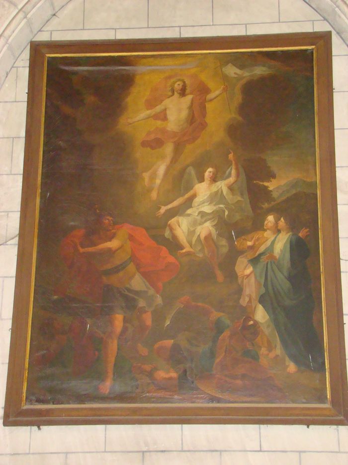 tableau : la Résurrection - © Ministère de la Culture (France), Conservation des antiquités et objets d'art de Loire-Atlantique, tous droits réservés