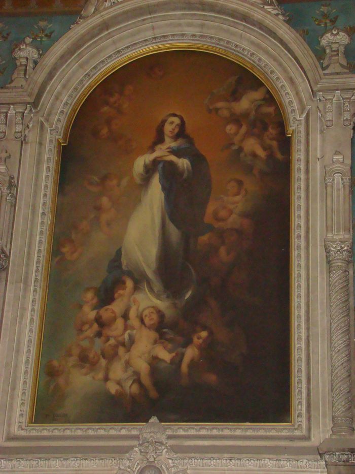 tableau : l'Immaculée Conception