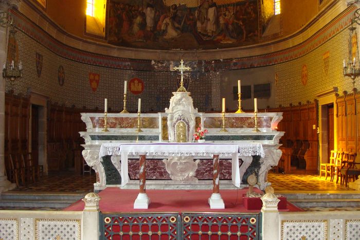 Autel, gradin, tabernacle (maître-autel)