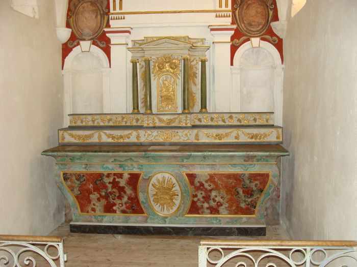 maître-autel, gradins, tabernacle (maître-autel)