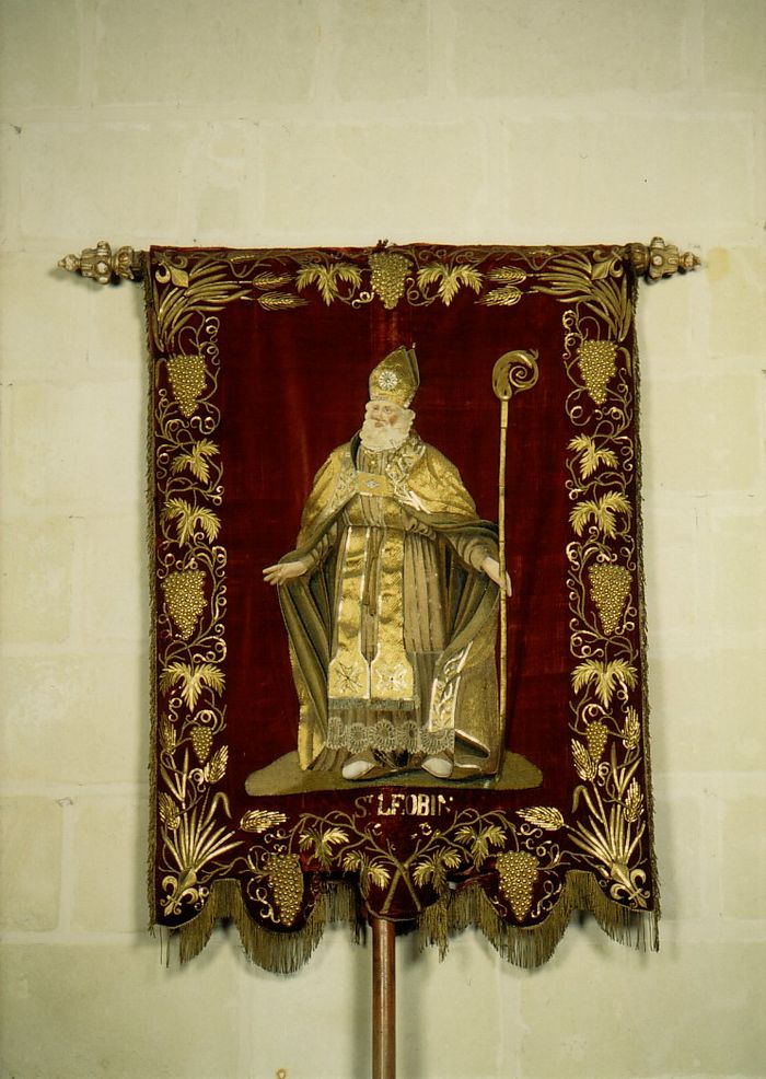 bannière de procession - © Ministère de la Culture (France), Conservation des antiquités et objets d'art de Loire-Atlantique, tous droits réservés