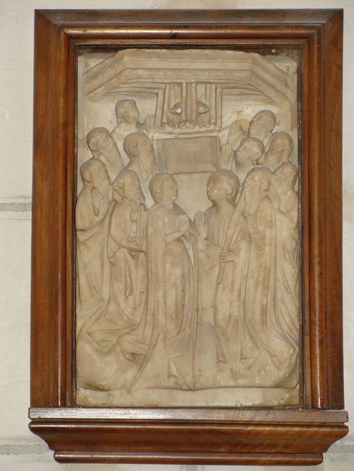 bas-relief : l'Ascension du Christ