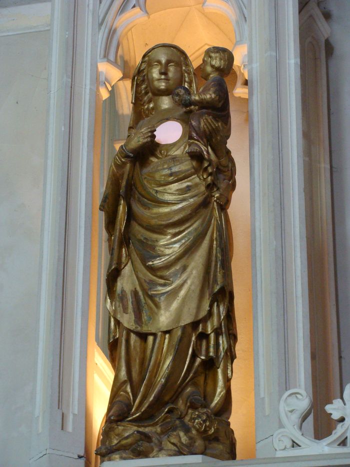 statue : Vierge à l'Enfant, dite Vierge du tabernacle