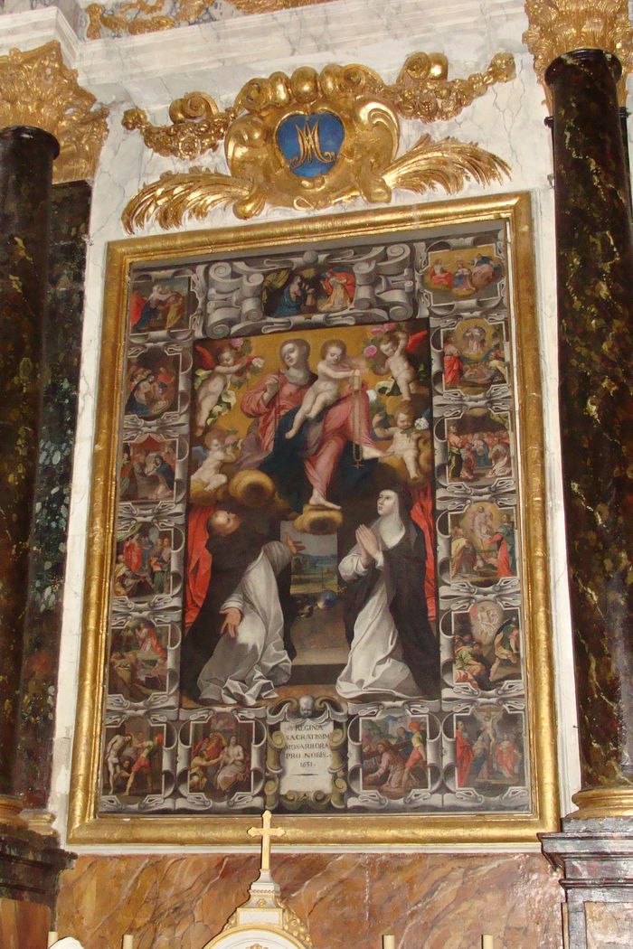 tableau : Institution du Rosaire