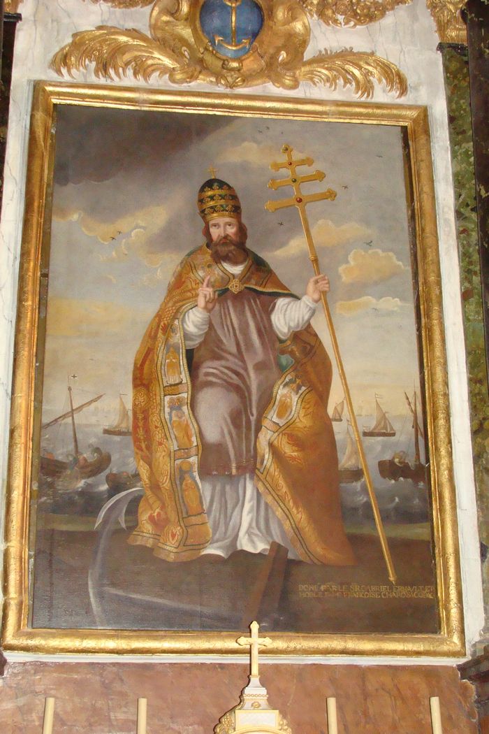 tableau : Portrait d'un pape non identifié
