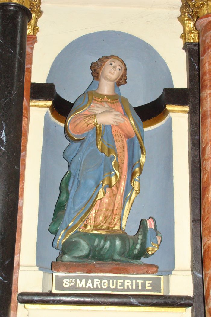 statue : sainte Marguerite