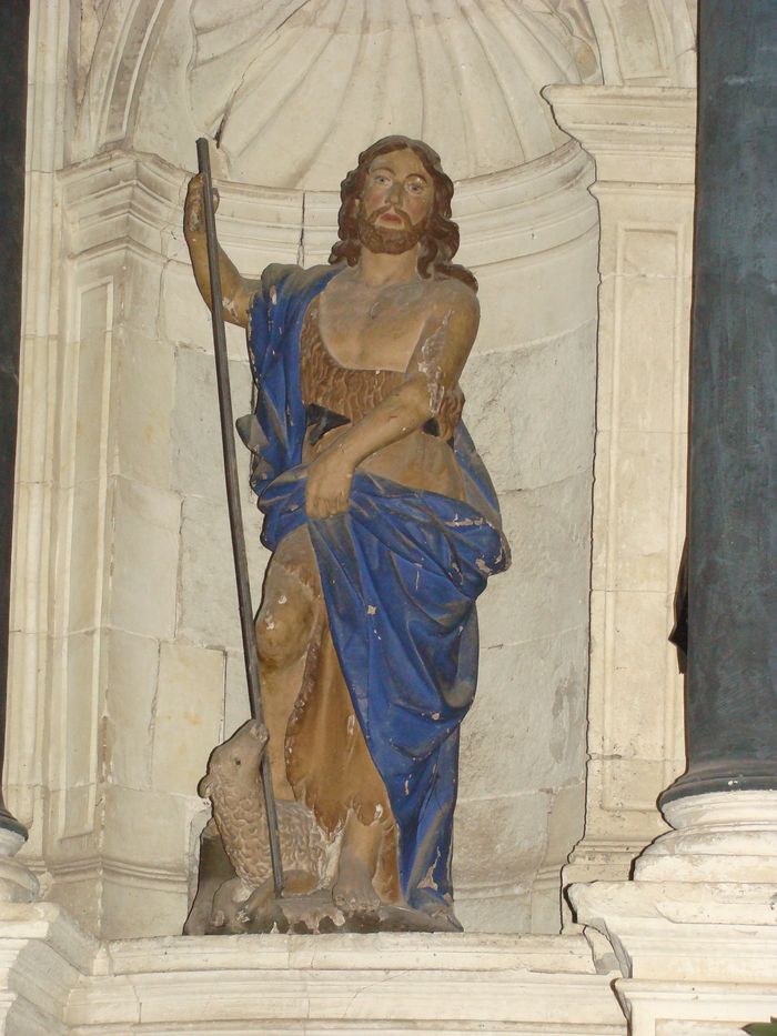 Statue : saint Jean-Baptiste