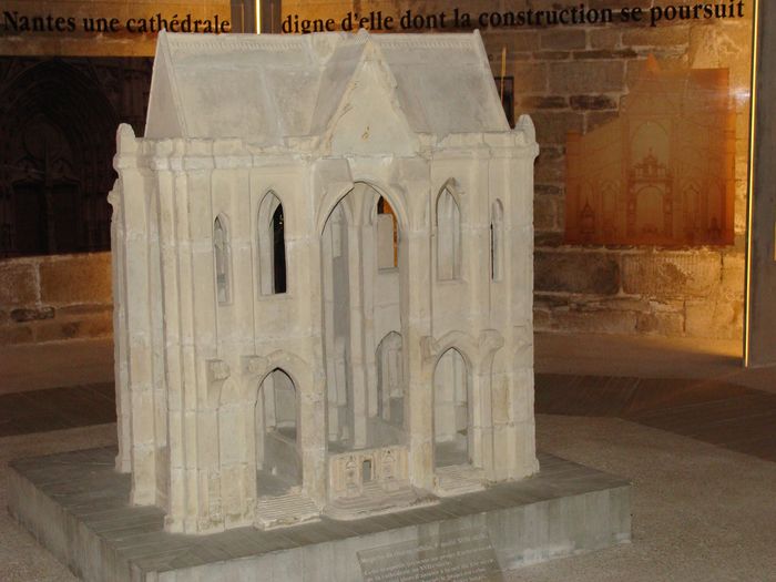 maquette du nouveau choeur de la cathédrale