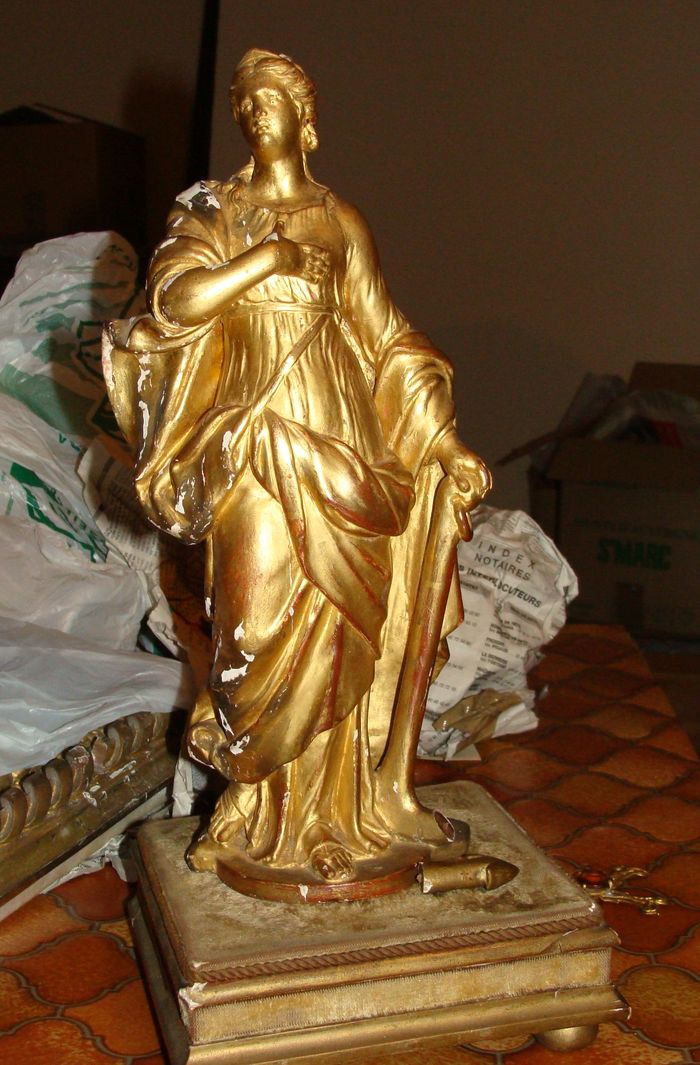 statue (statuette) : l'Espérance