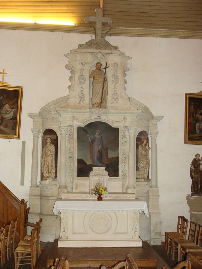 retable latéral sud - © Ministère de la Culture (France), Conservation des antiquités et objets d'art de Loire-Atlantique, tous droits réservés