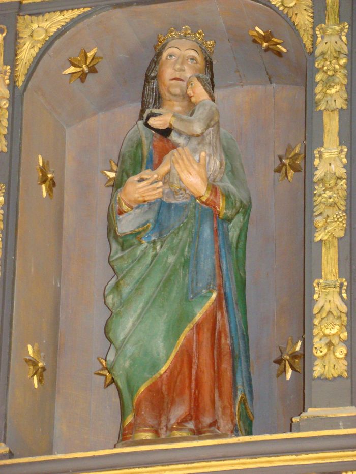 statue : Vierge à l'Enfant dite Notre-Dame de Recouvrance