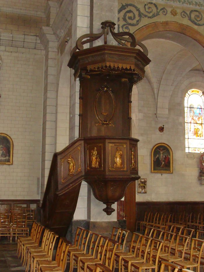 chaire à prêcher - © Ministère de la Culture (France), Conservation des antiquités et objets d'art de Loire-Atlantique, tous droits réservés