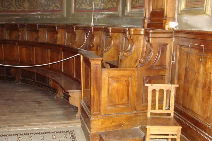 ensemble des stalles du choeur - © Ministère de la Culture (France), Conservation des antiquités et objets d'art de Loire-Atlantique, tous droits réservés