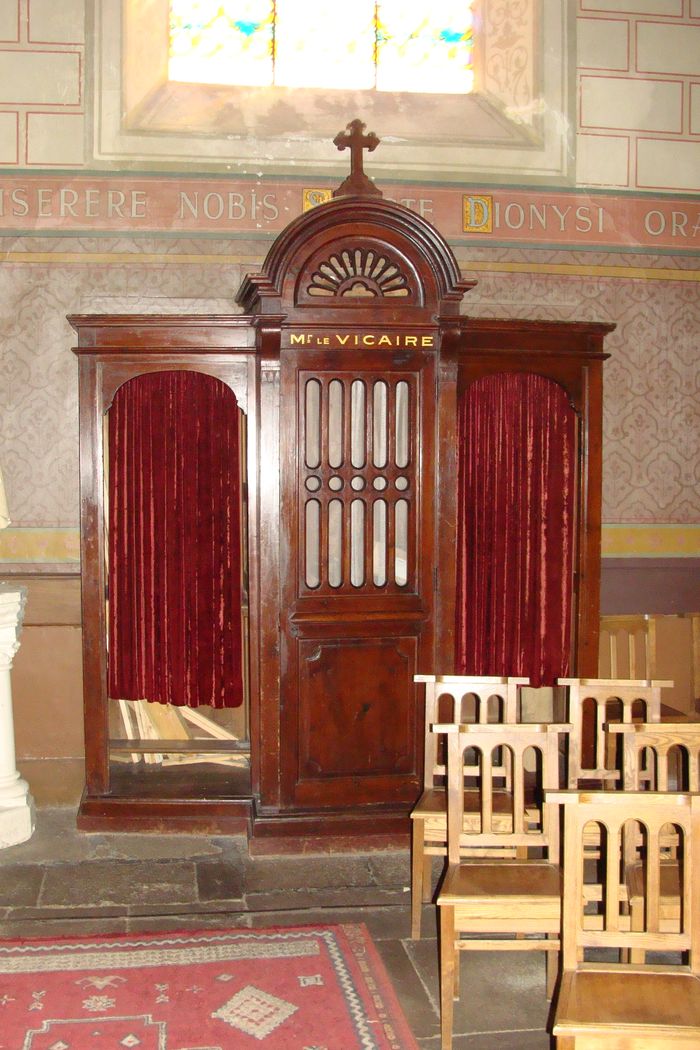 ensemble des deux confessionnaux - © Ministère de la Culture (France), Conservation des antiquités et objets d'art de Loire-Atlantique, tous droits réservés