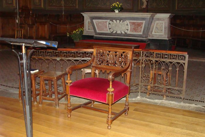 clôture de choeur (table de communion) - © Ministère de la Culture (France), Conservation des antiquités et objets d'art de Loire-Atlantique, tous droits réservés
