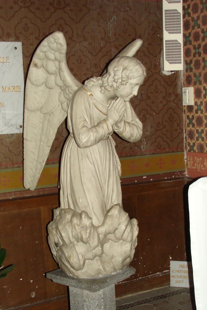 statue : Ange adorateur - © Ministère de la Culture (France), Conservation des antiquités et objets d'art de Loire-Atlantique, tous droits réservés