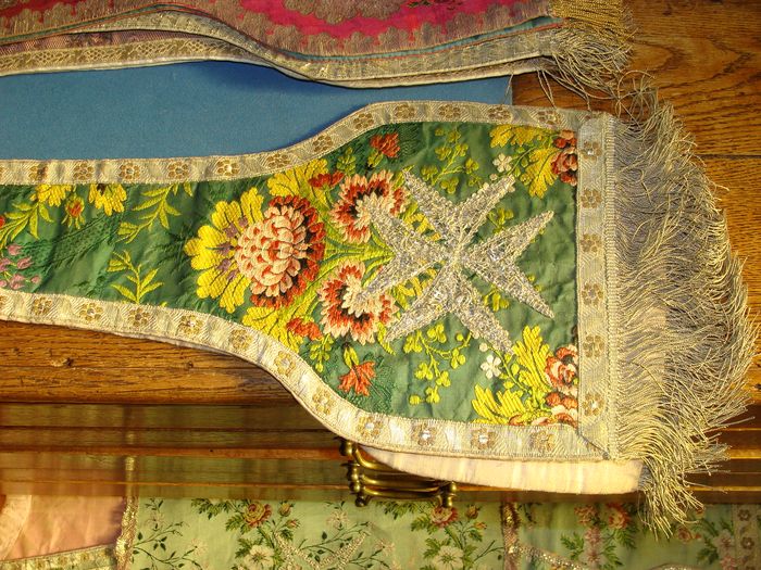 étole pastorale - © Ministère de la Culture (France), Conservation des antiquités et objets d'art de Loire-Atlantique, tous droits réservés