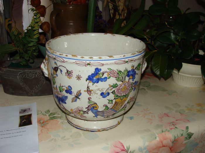 rafraîchissoir à verre - © Ministère de la Culture (France), Conservation des antiquités et objets d'art de Loire-Atlantique, tous droits réservés
