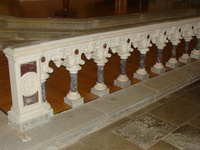 clôture d'autel (table de communion) - © Ministère de la Culture (France), Conservation des antiquités et objets d'art de Loire-Atlantique, tous droits réservés