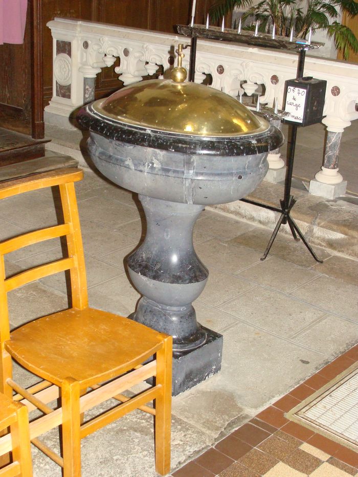 fonts baptismaux - © Ministère de la Culture (France), Conservation des antiquités et objets d'art de Loire-Atlantique, tous droits réservés