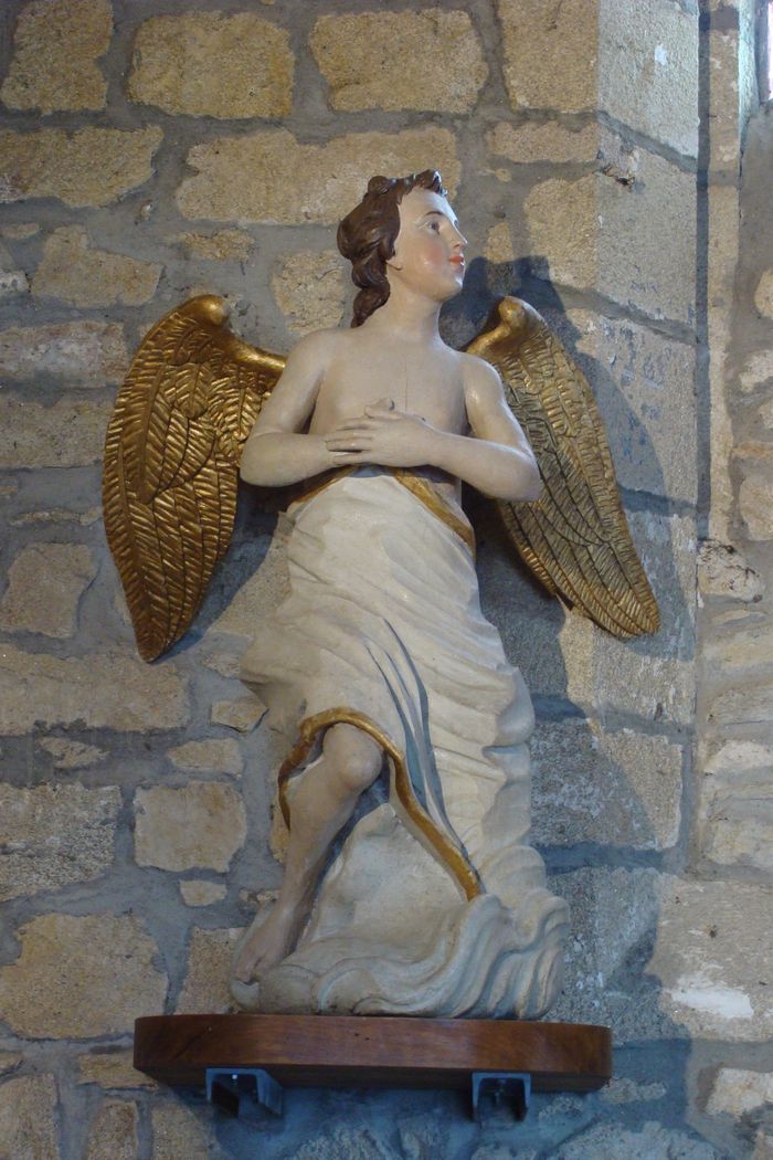 statue : Ange adorateur - © Ministère de la Culture (France), Conservation des antiquités et objets d'art de Loire-Atlantique, tous droits réservés