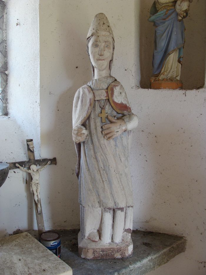 statue : Saint Denis - © Ministère de la Culture (France), Conservation des antiquités et objets d'art de Loire-Atlantique, tous droits réservés